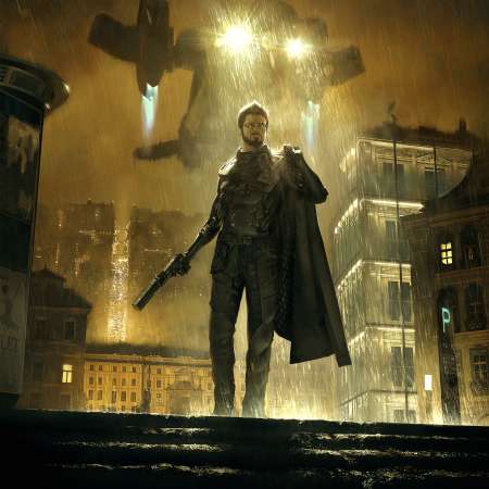 Deus Ex: Mankind Divided Mobiele Horizontaal achtergrond
