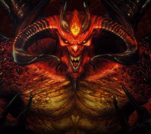 Diablo 2: Resurrected Mobiele Horizontaal achtergrond