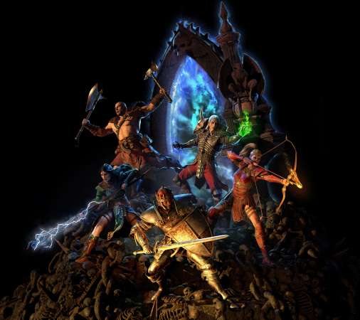 Diablo 2: Resurrected Mobiele Horizontaal achtergrond