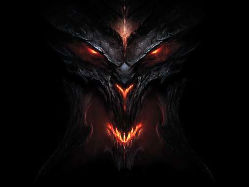 Diablo 3 Mobiele Horizontaal achtergrond