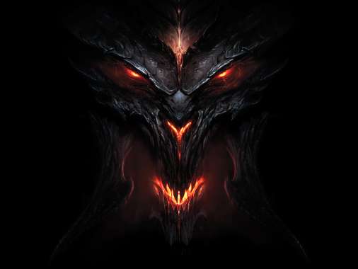 Diablo 3 Mobiele Horizontaal achtergrond