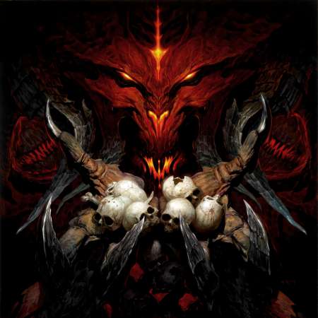 Diablo 3 Mobiele Horizontaal achtergrond