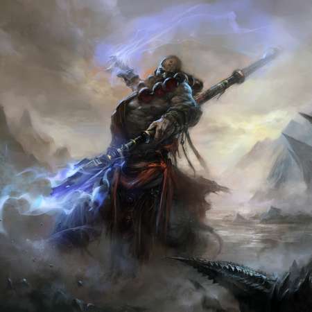 Diablo 3 Fan Art Mobiele Horizontaal achtergrond