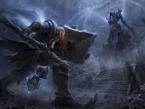 Diablo 3: Reaper of Souls Fan Art Mobiele Horizontaal achtergrond