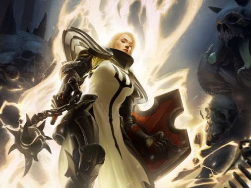 Diablo 3: Reaper of Souls Fan Art Mobiele Horizontaal achtergrond