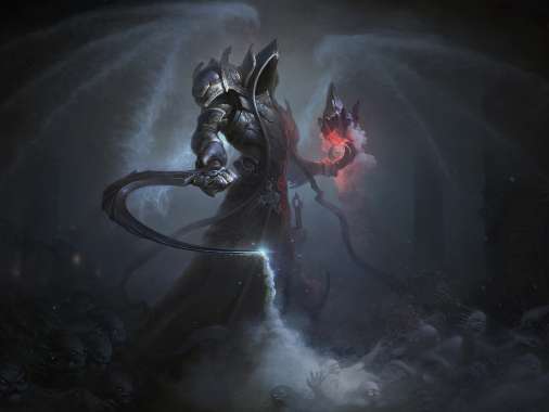 Diablo 3: Reaper of Souls Fan Art Mobiele Horizontaal achtergrond