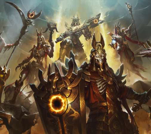 Diablo Immortal Mobiele Horizontaal achtergrond