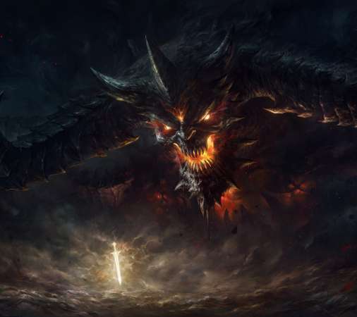 Diablo Immortal Mobiele Horizontaal achtergrond