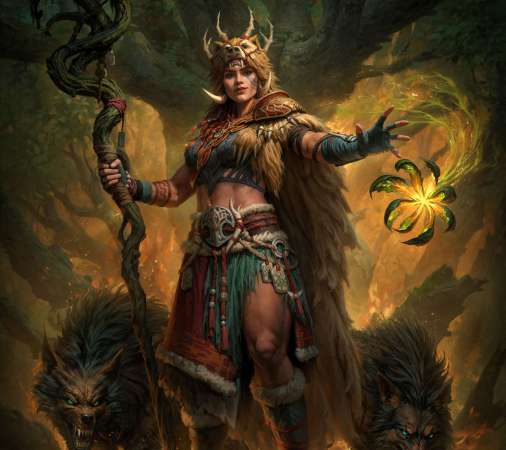 Diablo Immortal Mobiele Horizontaal achtergrond