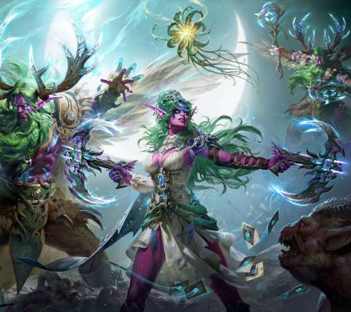Diablo Immortal Mobiele Horizontaal achtergrond