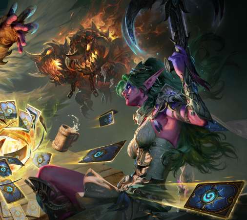Diablo Immortal Mobiele Horizontaal achtergrond