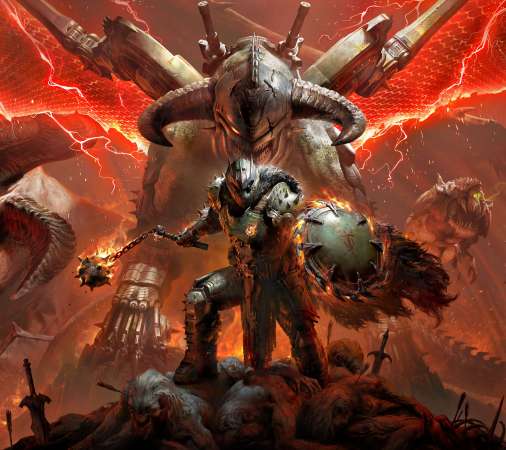 Diablo Immortal Mobiele Horizontaal achtergrond