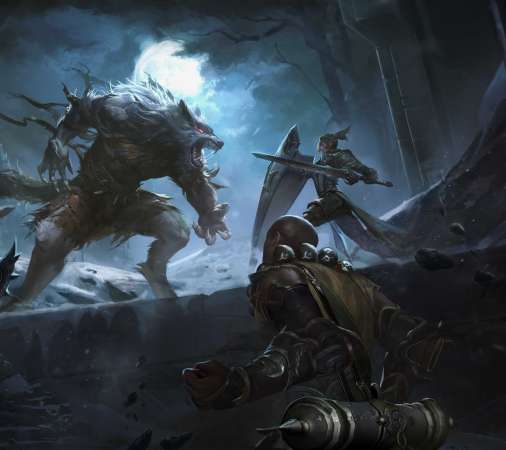 Diablo Immortal Mobiele Horizontaal achtergrond