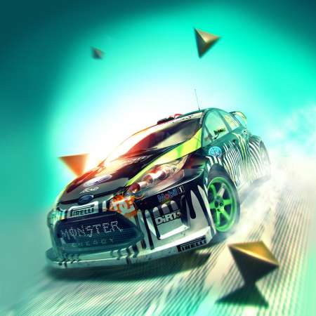 Dirt 3 Mobiele Horizontaal achtergrond