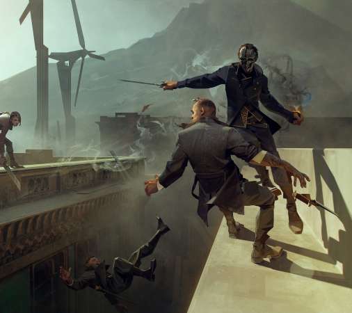 Dishonored 2 Mobiele Horizontaal achtergrond