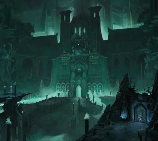 Doom: The Dark Ages Mobiele Horizontaal achtergrond