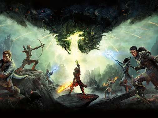 Dragon Age: Inquisition Mobiele Horizontaal achtergrond