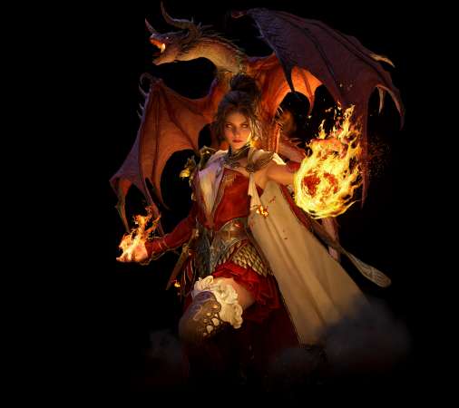 Dragonheir: Silent Gods Mobiele Horizontaal achtergrond