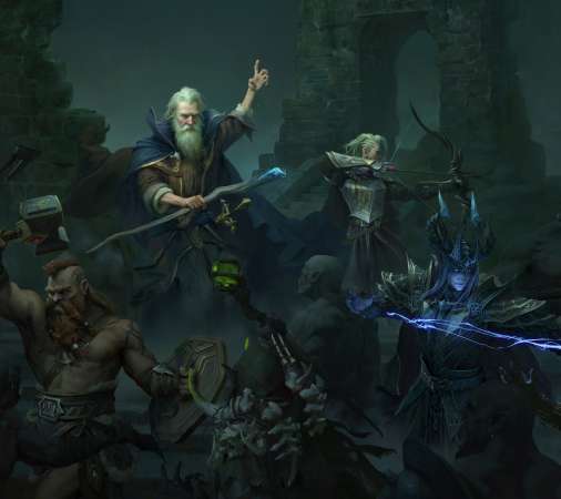 Dragonheir: Silent Gods Mobiele Horizontaal achtergrond
