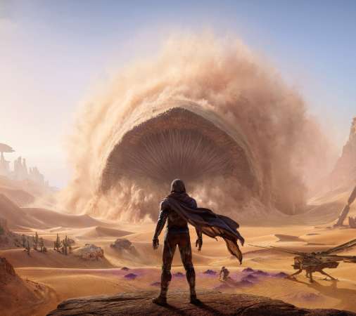 Dune: Awakening Mobiele Horizontaal achtergrond