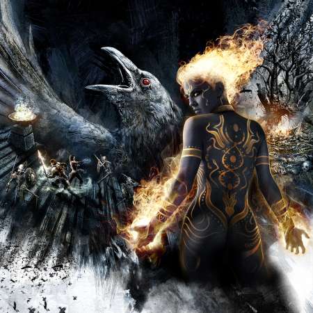 Dungeon Siege 3 Mobiele Horizontaal achtergrond