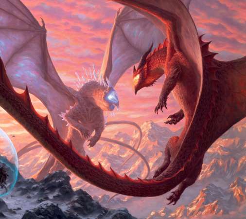 Dungeons & Dragons Mobiele Horizontaal achtergrond