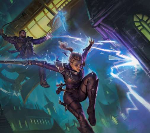 Dungeons & Dragons Mobiele Horizontaal achtergrond