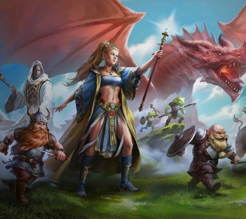 EverQuest Legends Mobiele Horizontaal achtergrond