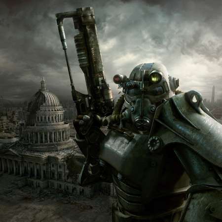 Fallout 3 Mobiele Horizontaal achtergrond