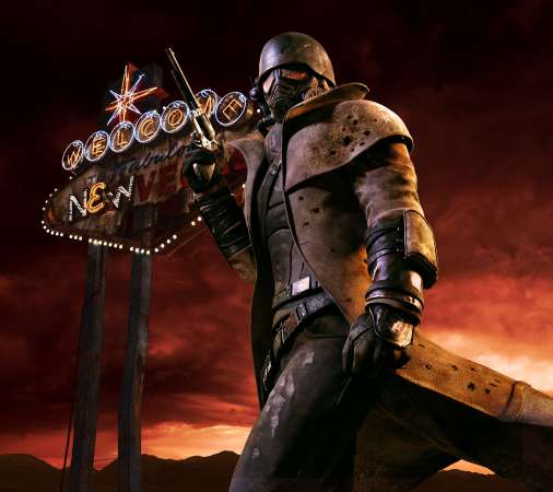 Fallout: New Vegas Mobiele Horizontaal achtergrond