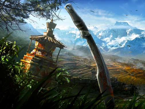 Far Cry 4 Mobiele Horizontaal achtergrond