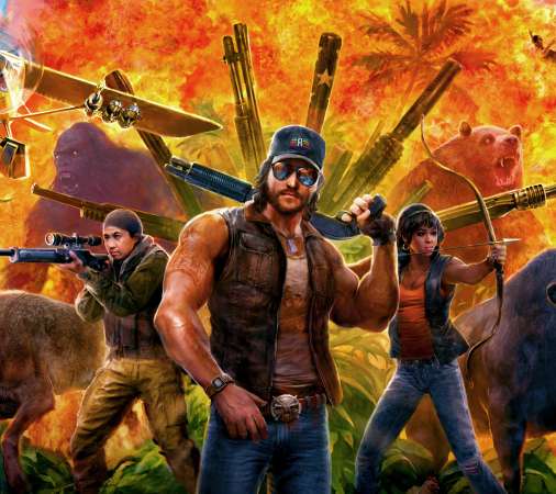 Far Cry 5 Mobiele Horizontaal achtergrond