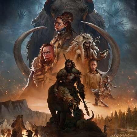 Far Cry Primal Mobiele Horizontaal achtergrond