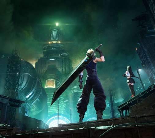 Final Fantasy VII Revelation Mobiele Horizontaal achtergrond