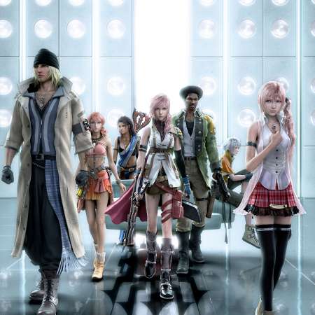 Final Fantasy XIII Mobiele Horizontaal achtergrond