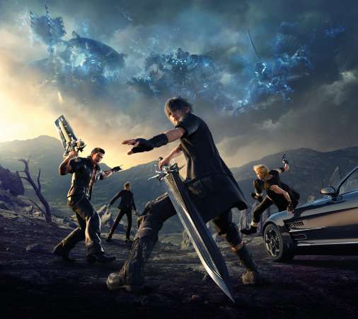 Final Fantasy XV Mobiele Horizontaal achtergrond