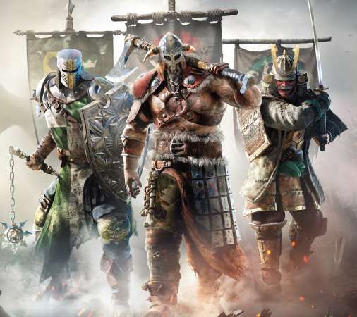 For Honor Mobiele Horizontaal achtergrond