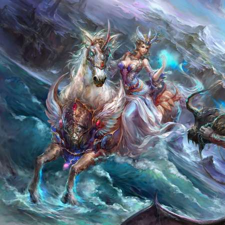 Forsaken World: Storms of War Mobiele Horizontaal achtergrond