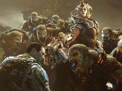 Gears of War 3 Mobile Horizontal wallpaper or background