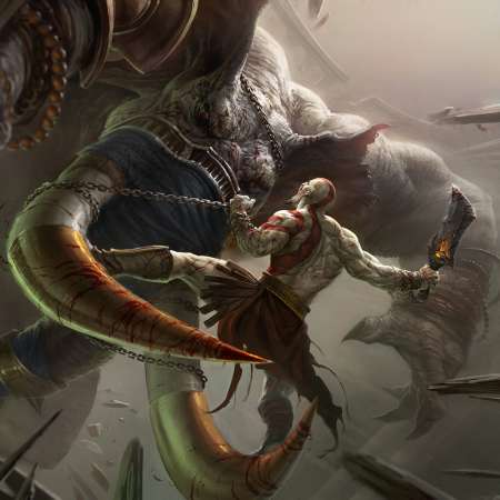 God of War: Ascension Mobiele Horizontaal achtergrond