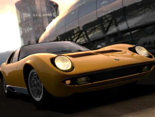 Gran Turismo 5 Mobiele Horizontaal achtergrond