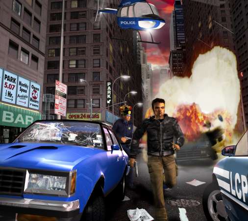 Grand Theft Auto: The Trilogy - The Definitive Edition Mobiele Horizontaal achtergrond