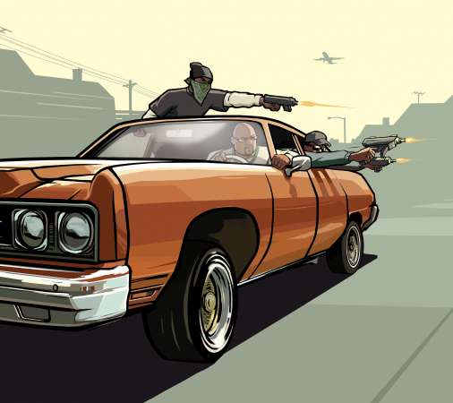 Grand Theft Auto: The Trilogy - The Definitive Edition Mobiele Horizontaal achtergrond