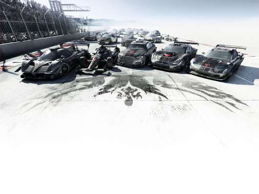 Grid Autosport Mobiele Horizontaal achtergrond