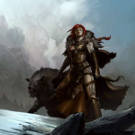 Guild Wars 2 Mobiele Horizontaal achtergrond