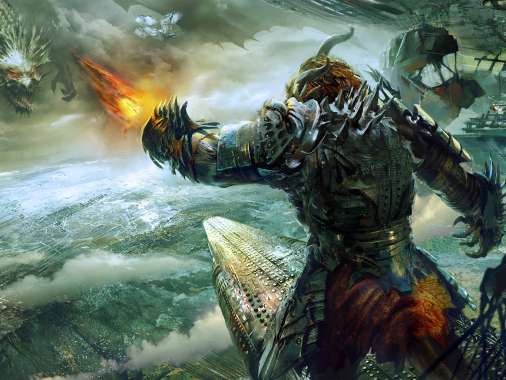 Guild Wars 2: Heart of Thorns Mobiele Horizontaal achtergrond