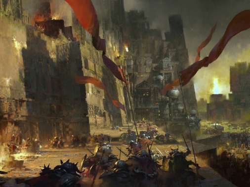 Guild Wars 2: Heart of Thorns Mobiele Horizontaal achtergrond