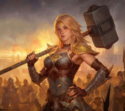 Guild Wars Reforged Mobiele Horizontaal achtergrond