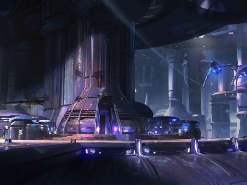 Halo 5: Guardians Mobiele Horizontaal achtergrond