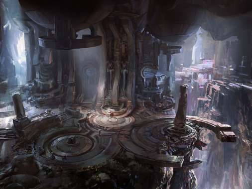 Halo 5: Guardians Mobiele Horizontaal achtergrond